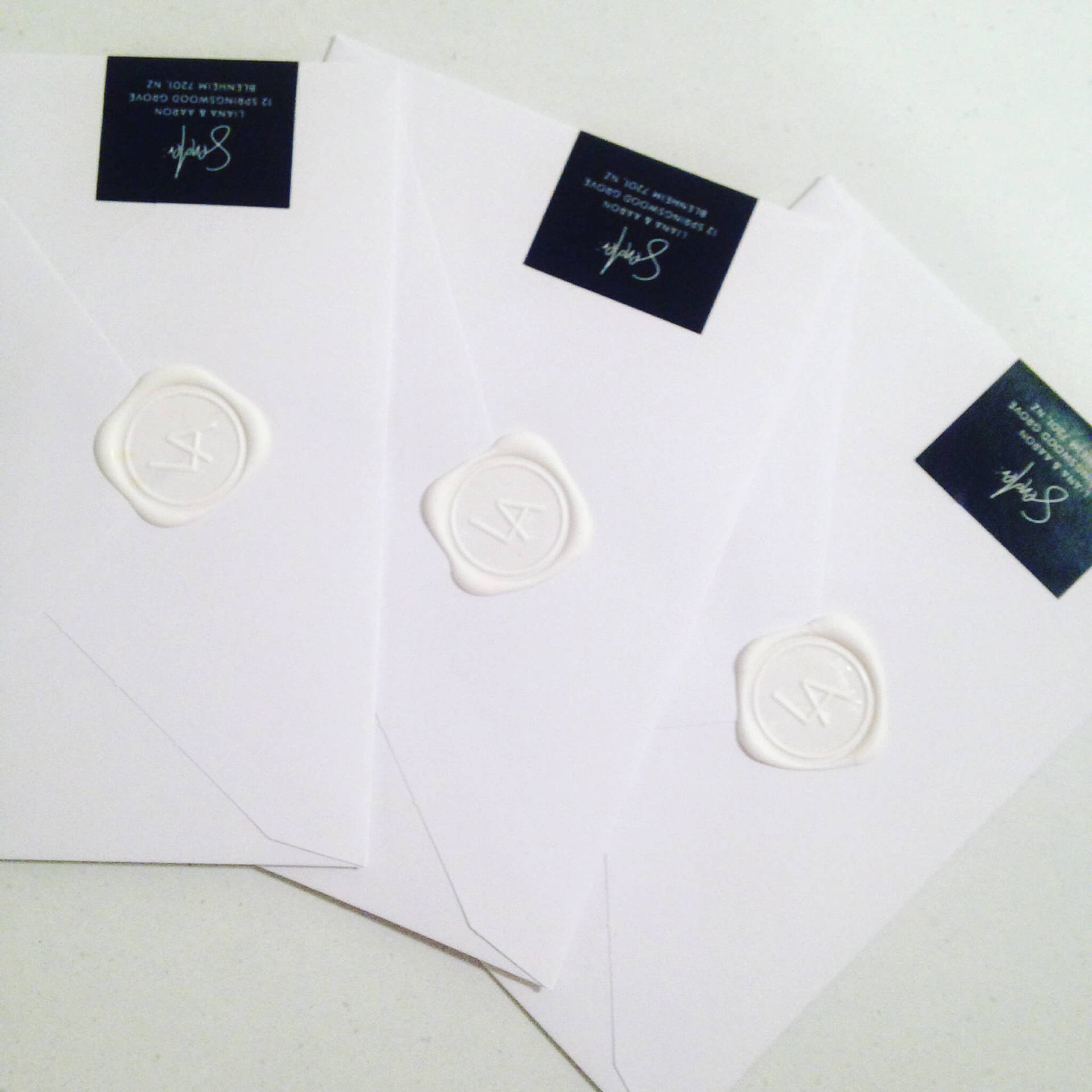 Save the date wedding invitations designed by Vanilla Hayes creative graphic design  studio in Blenheim, Marlborough, New Zealand