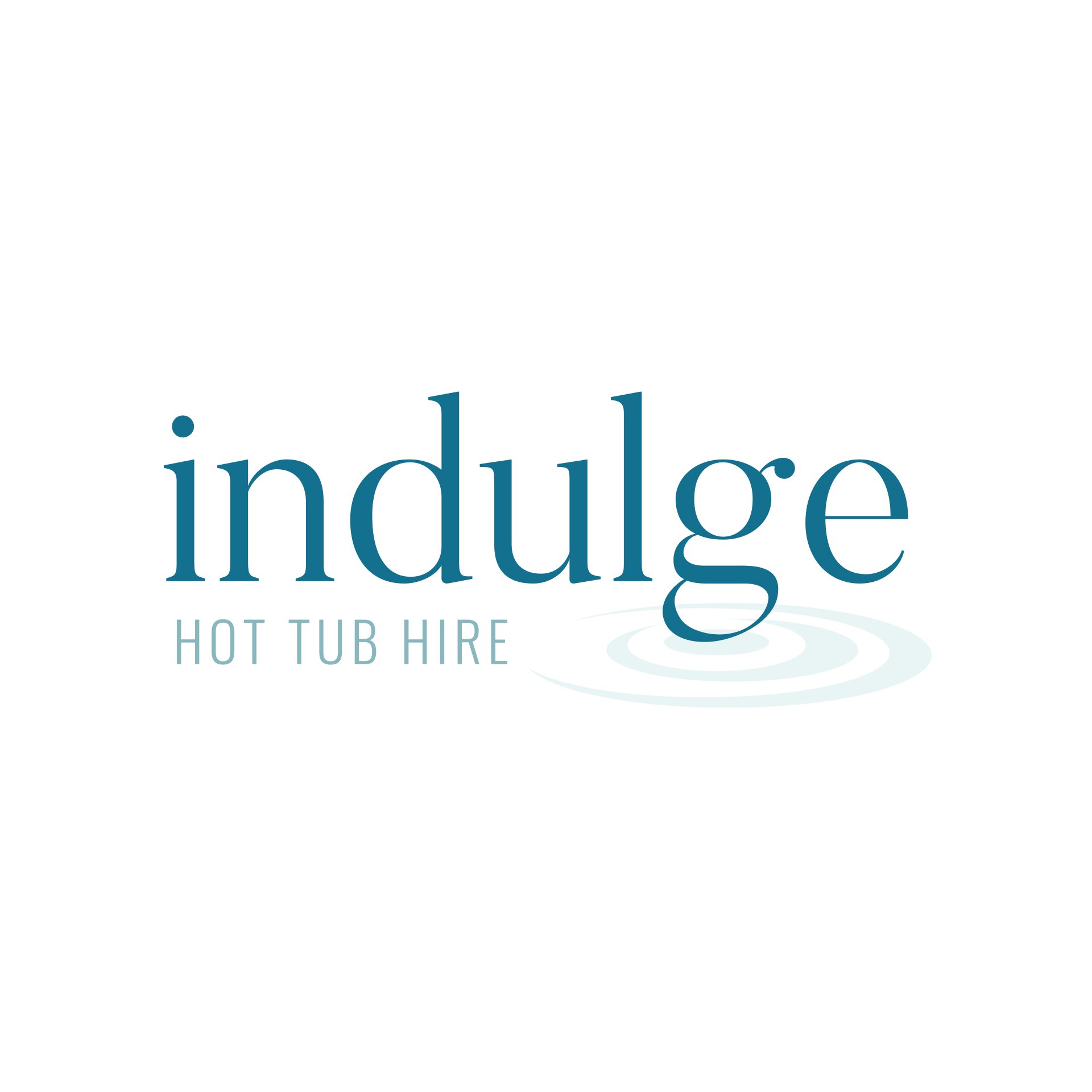 Indulge Hot Tub Hire logo designed By Vanilla Hayes