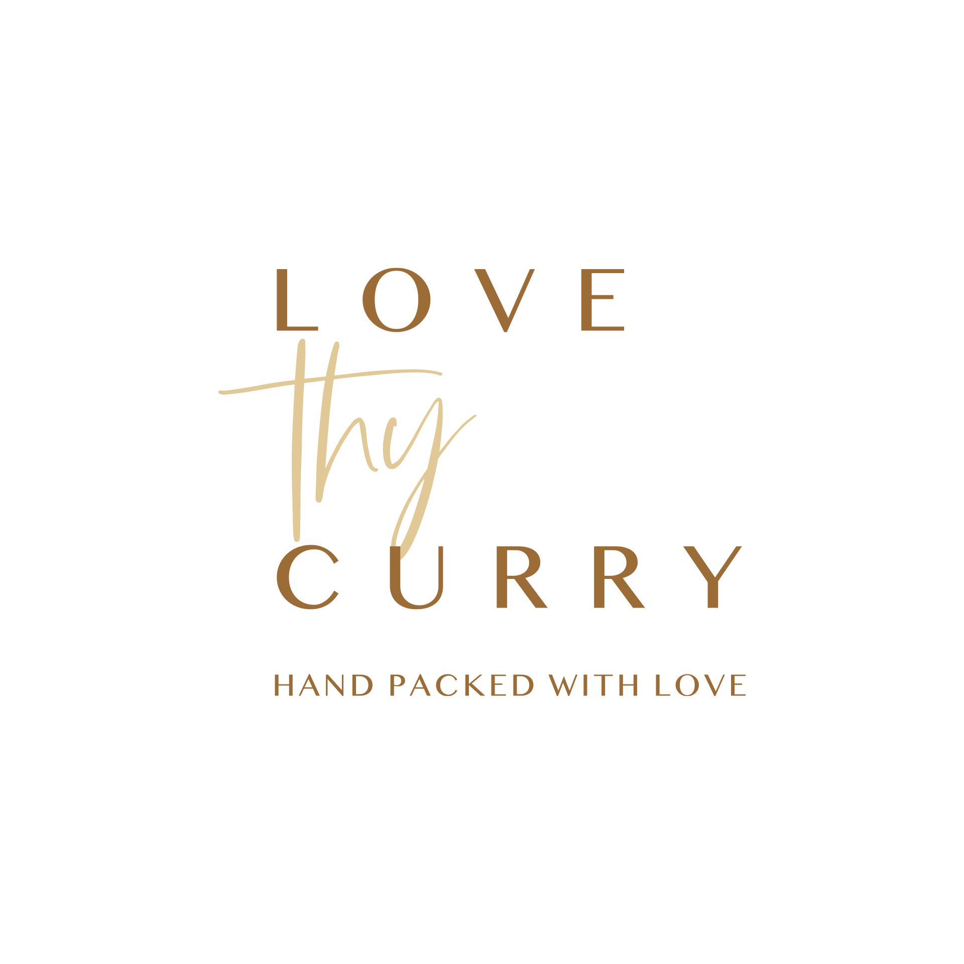 Love Thy Curry logo designed By Vanilla Hayes