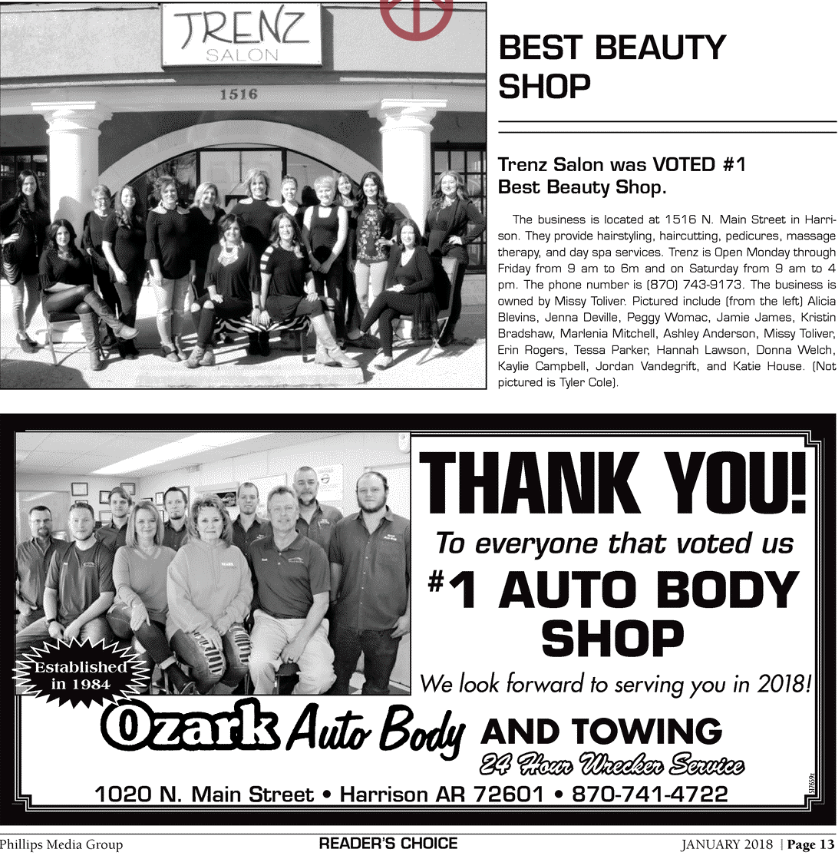 Ozark Auto Body & Sales Inc Auto Body Repair Harrison, AR