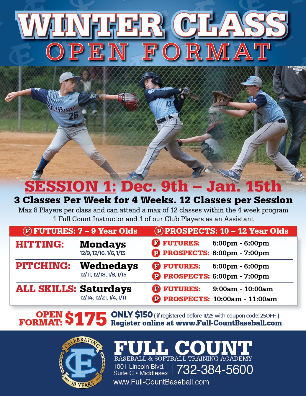 Full Count Baseball and Softball Academy
