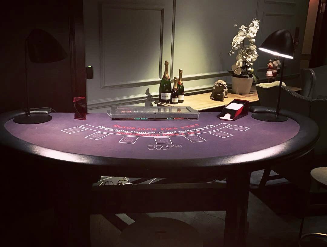 Professional Croupier Hire & Casino Tables, London The Croupier Club