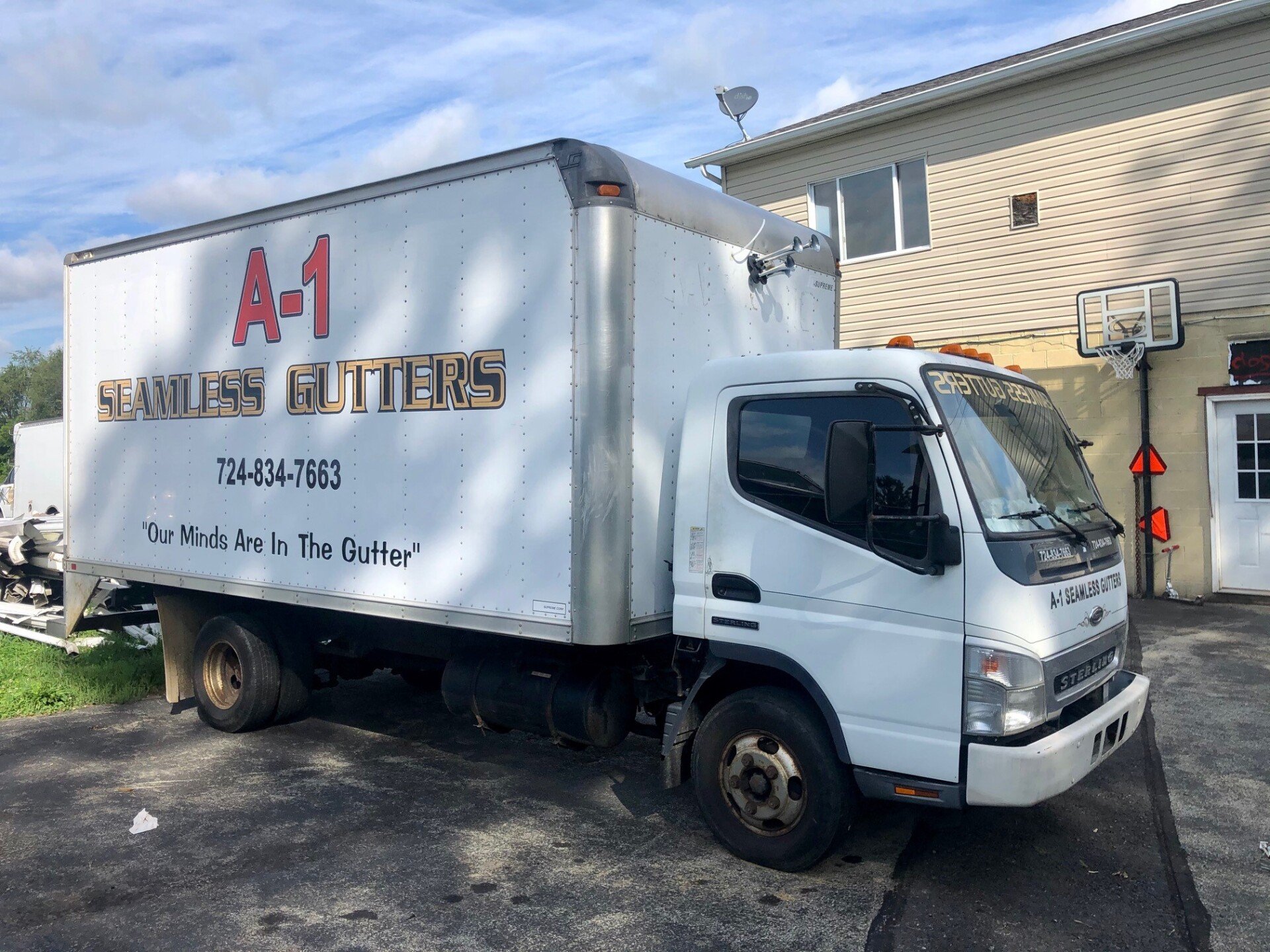 Cut & Drop Gutters Greensburg, PA A1 Seamless Gutters