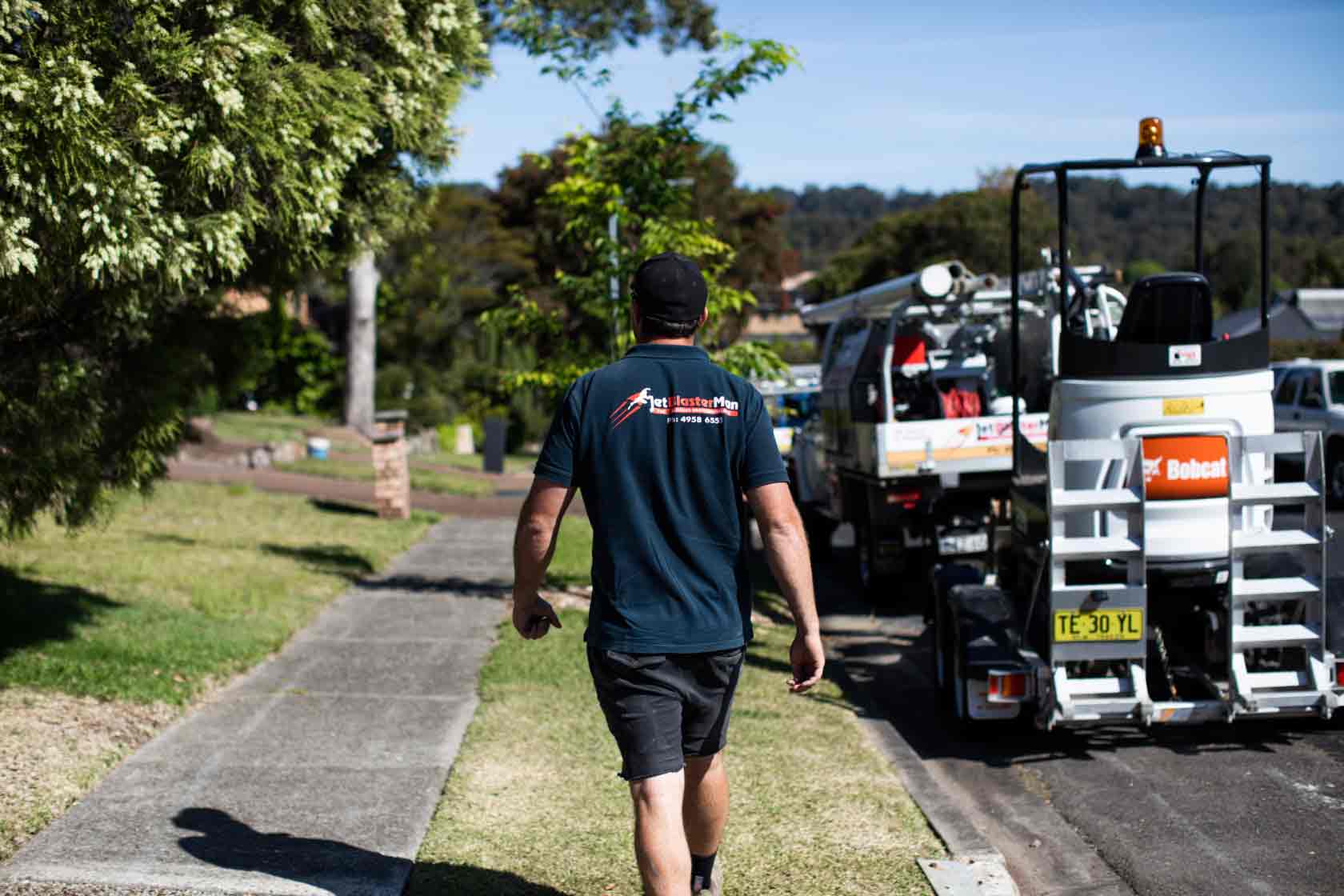 Plumbing Experts in Newcastle Jet Blaster Man Newcastle