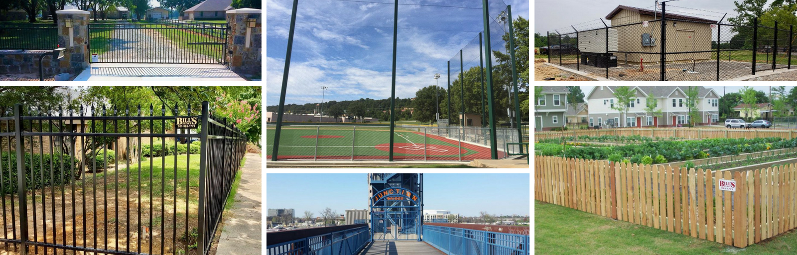 Bill's Fence Co. Residential & Commercial Fences Little Rock, AR