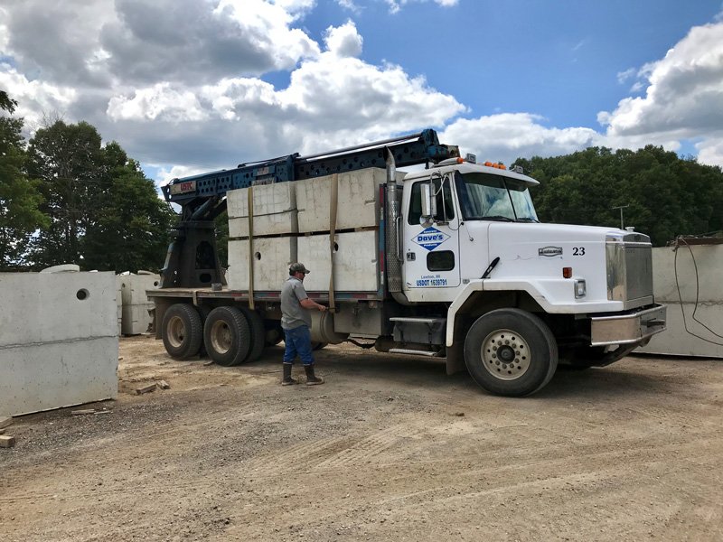 Concrete Septic Tanks Lawton, MI Dave's Concrete Products