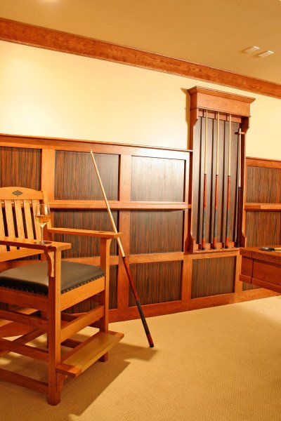 Los Gatos, CA Interior Designer | Billiard Room Design
