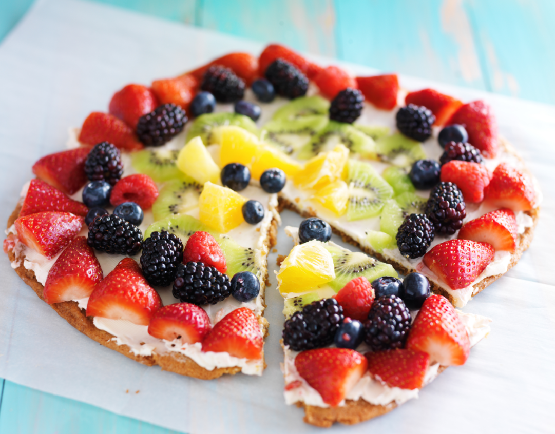 Fresh Fruit Dessert Pizza