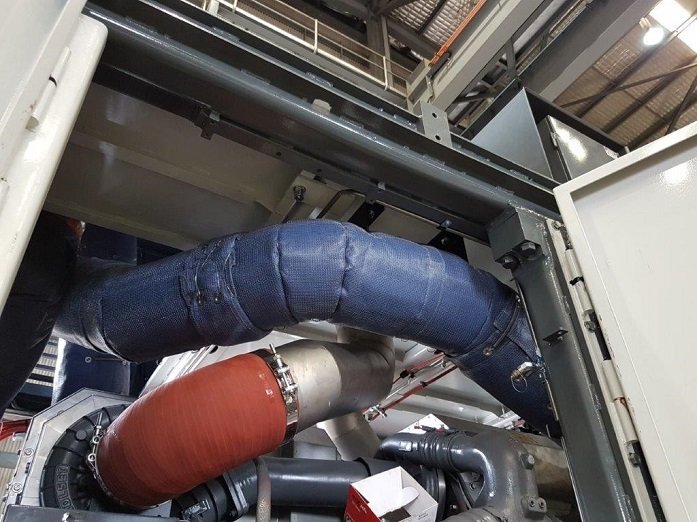 How To Install Thermal Exhaust Blankets