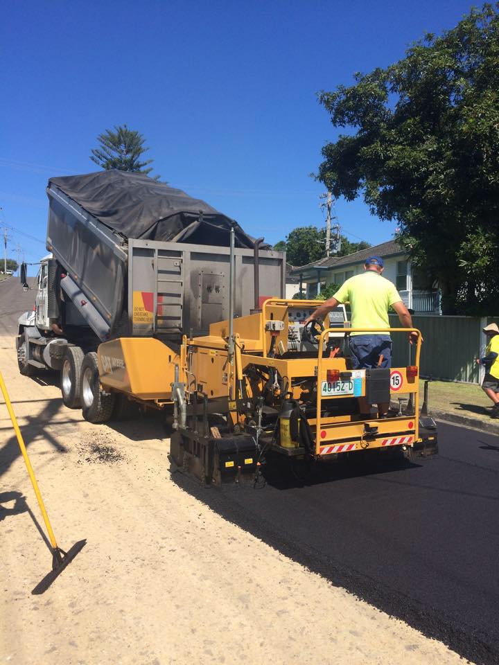 Our Work in Fullerton Cove Mr Asphalt