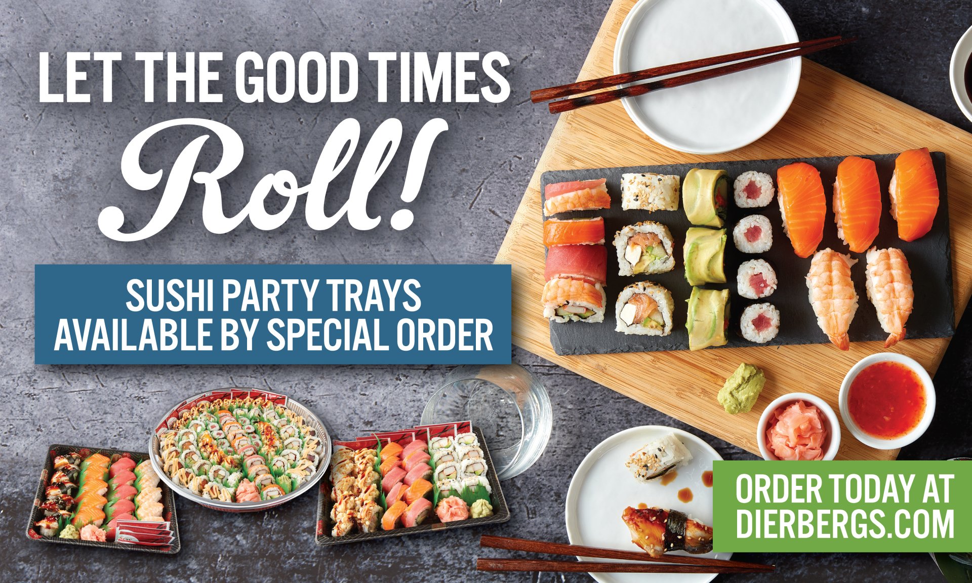 Bento Sushi Party Platters at Dierbergs | Fresh & Affordable