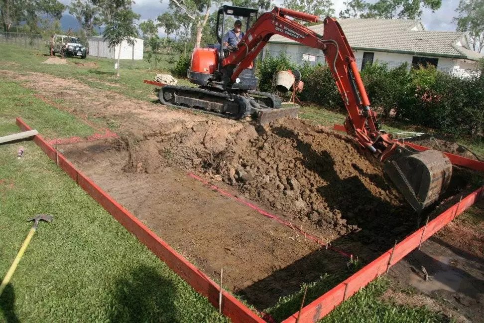 New Pool Build Process Pool HQ