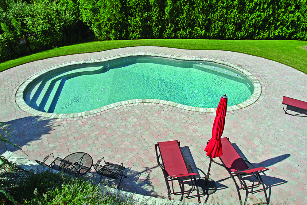 Mountain Pond Swimming Pool | Inground Swimming Pool | R&amp;R Swimming ...