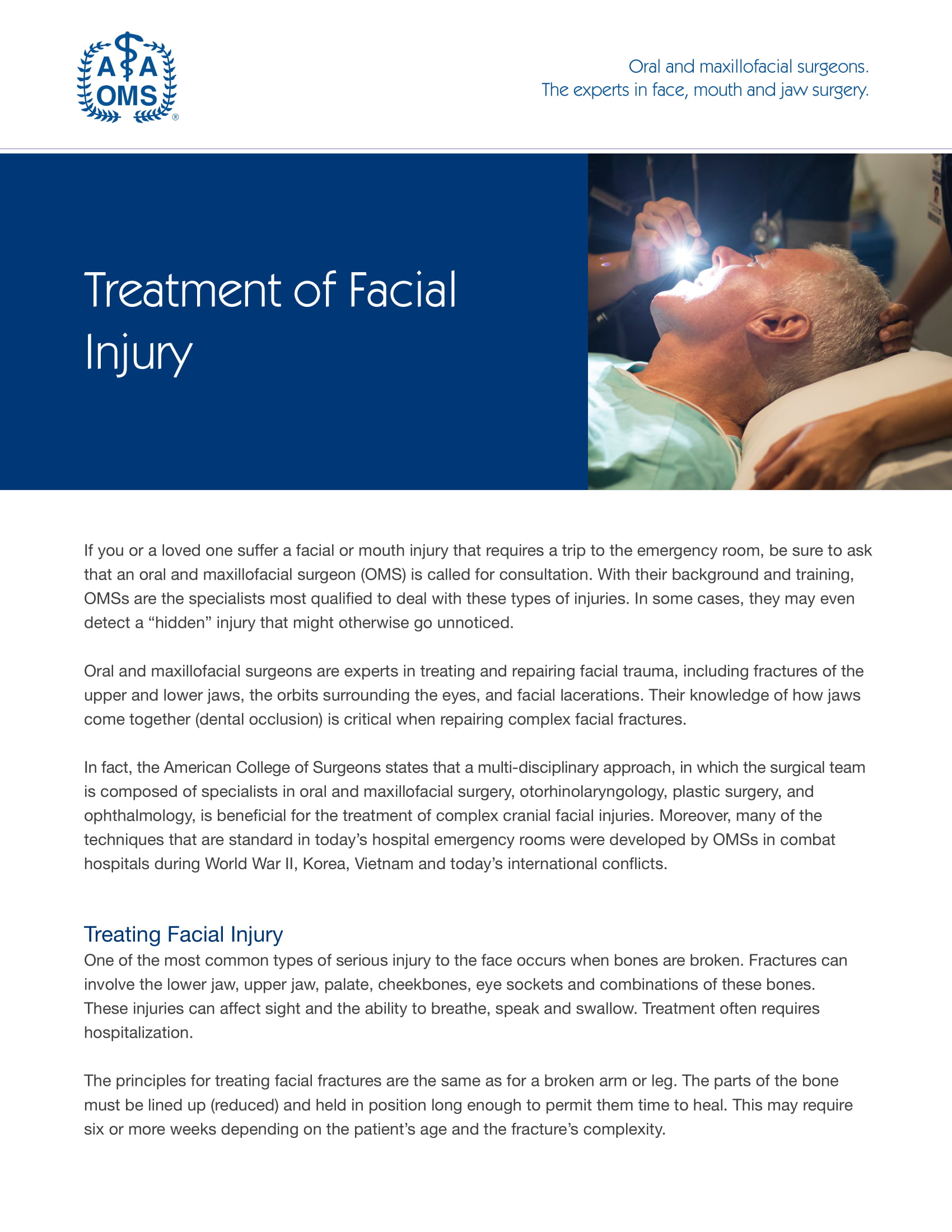 Facial Trauma l Lancaster, PA l Conestoga Oral Surgery