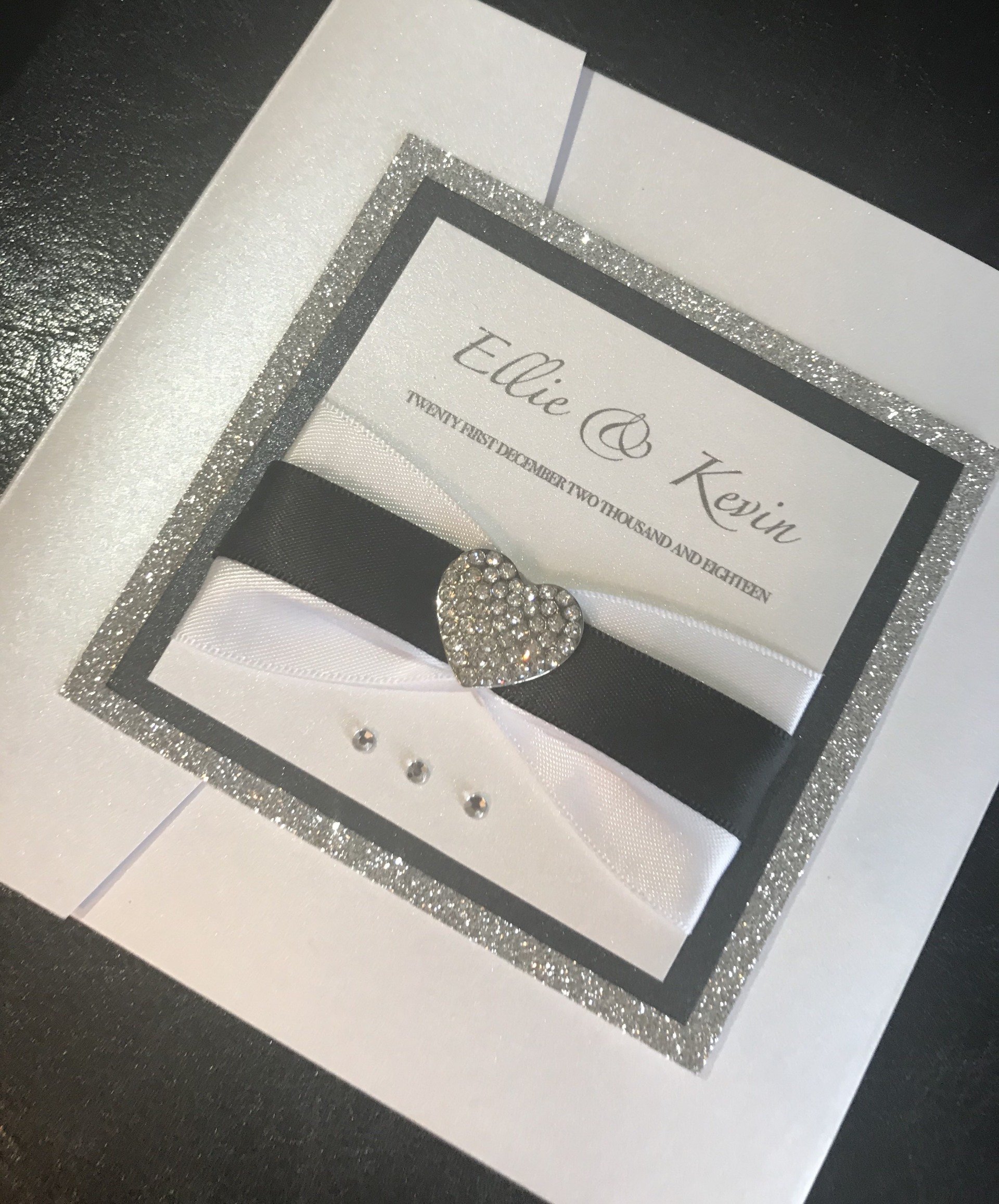 Wedding invites designed by Rings & Roses