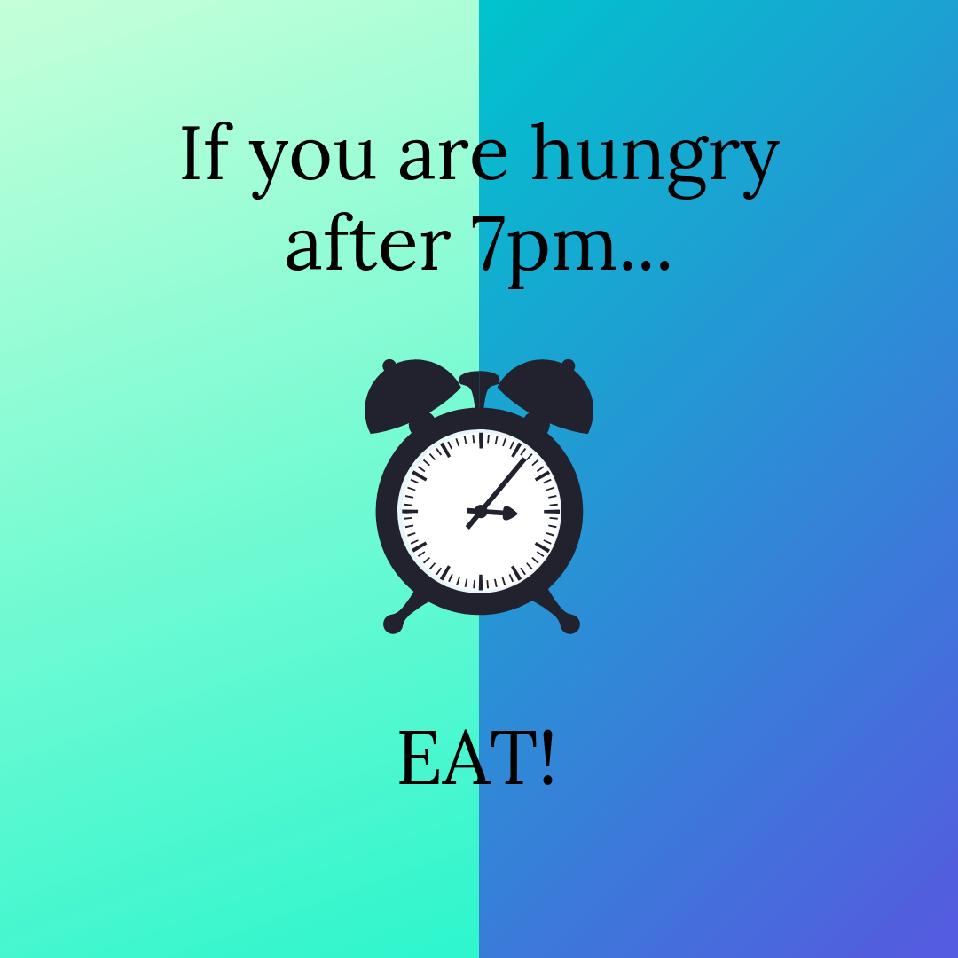 There Is No Time Frame For Food