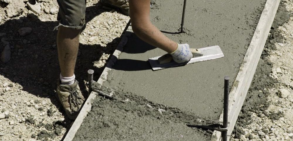 One of our concrete contractors in Napier