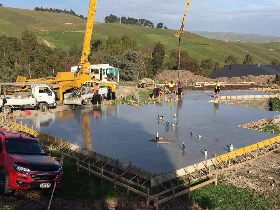 Commercial slabs at affordable concrete prices in Napier