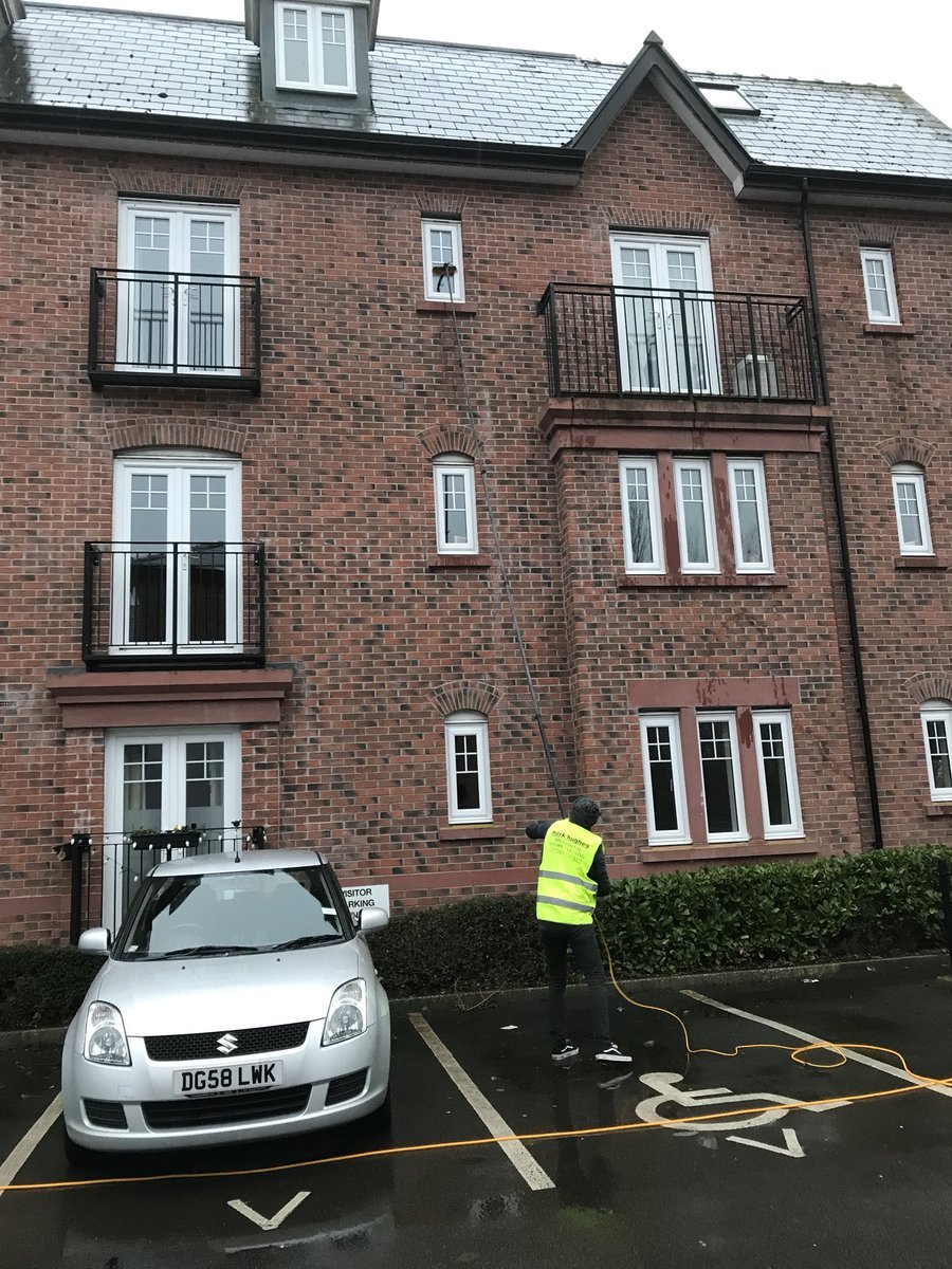 Exterior cleaning Mark Hughes Professional Window Cleaning