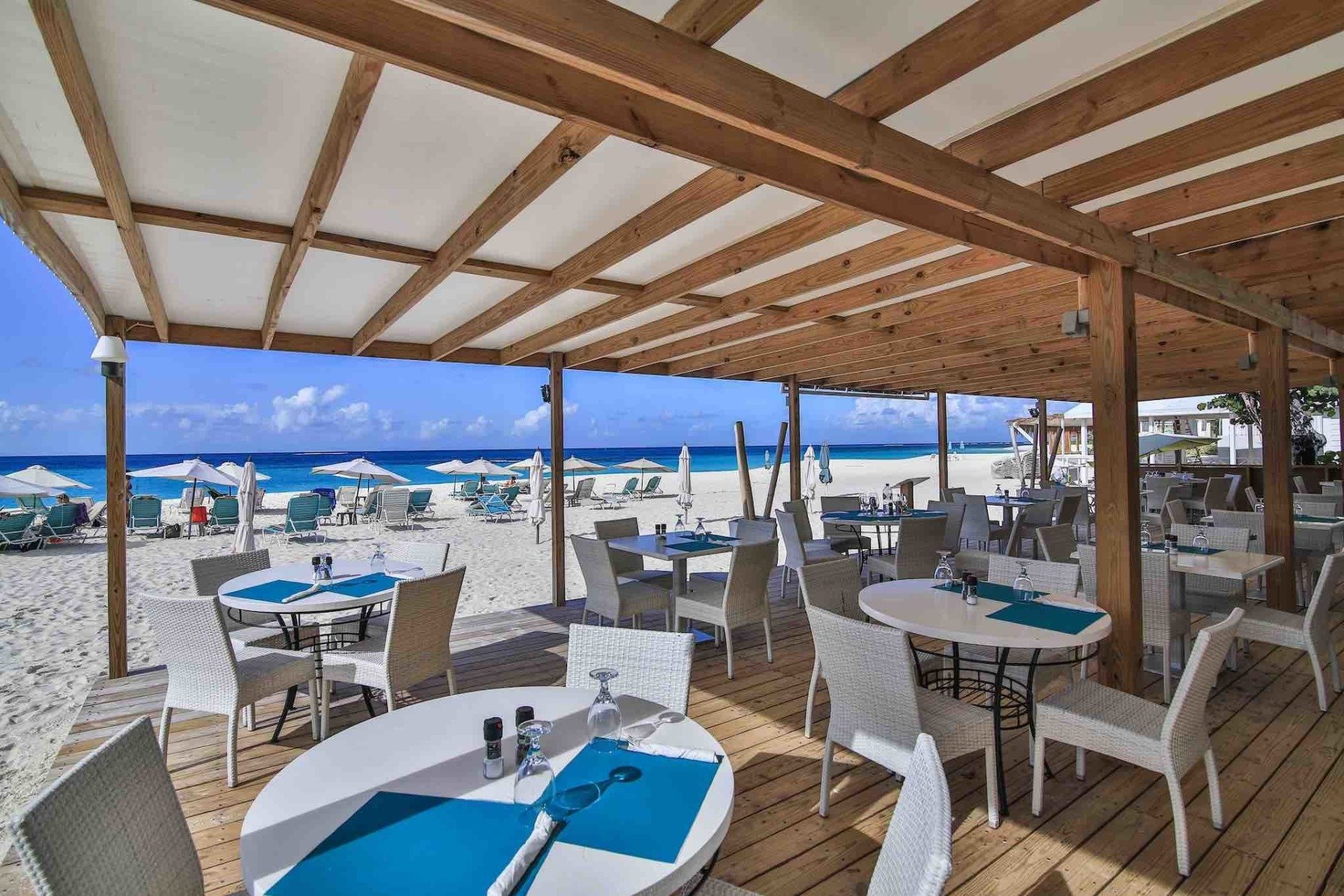Shoal Bay Beach Madeariman restaurant