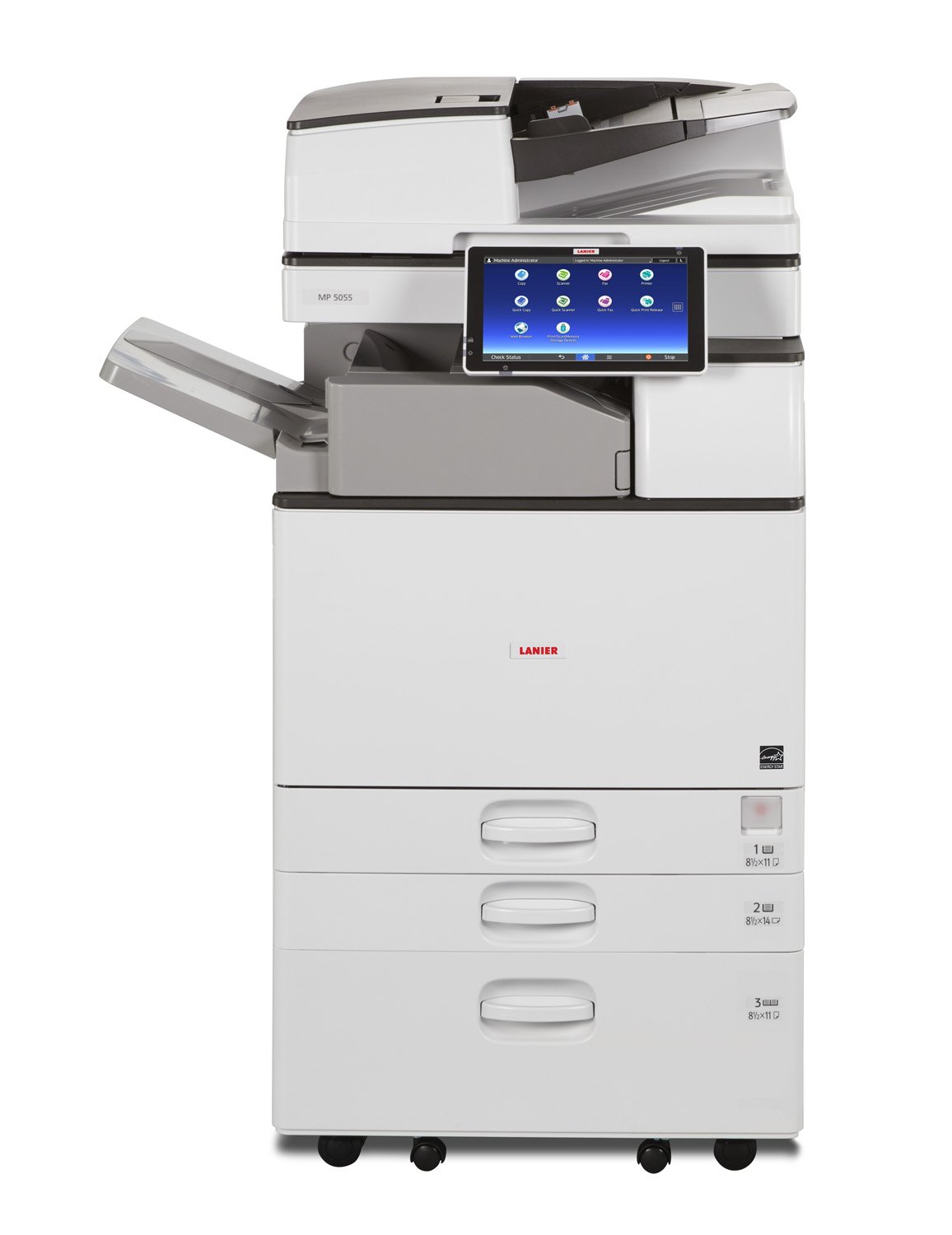 Lanier MP 6055 Black & White Laser Multifunction Printer WBP