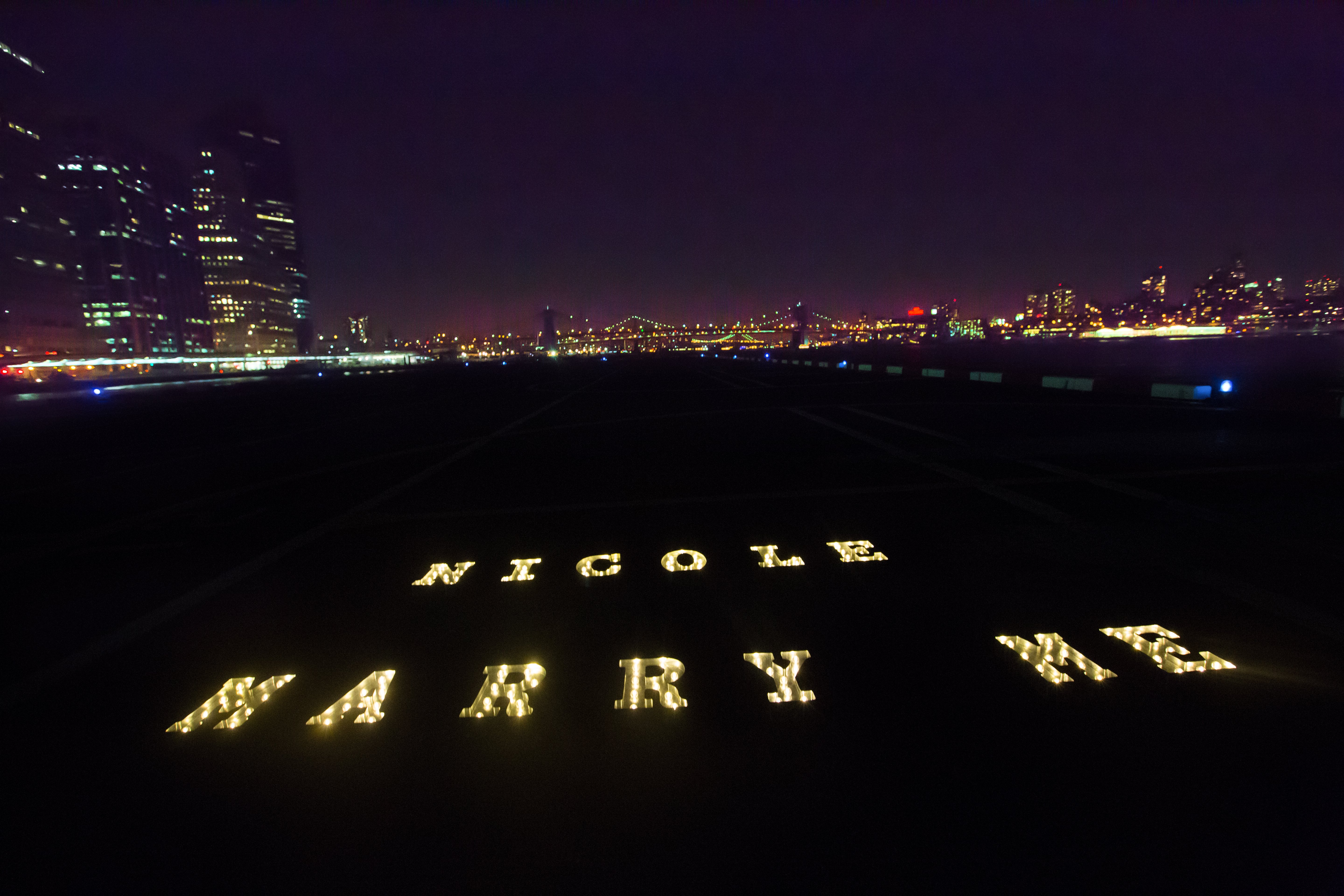 Love is in the air NYC Helicopter Marriage Proposal