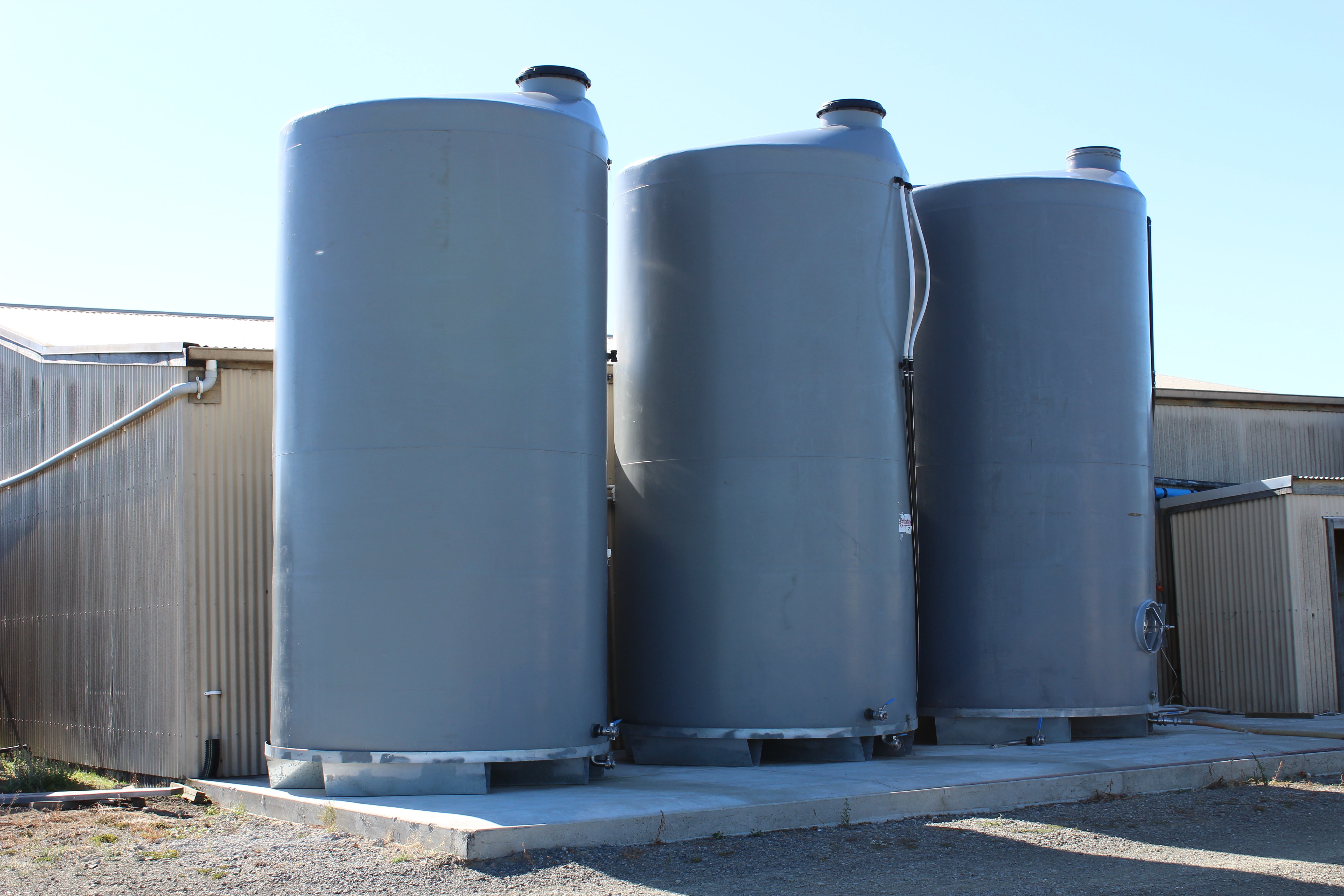 Flextank New Zealand Wine Storage Tanks Milk Cooling