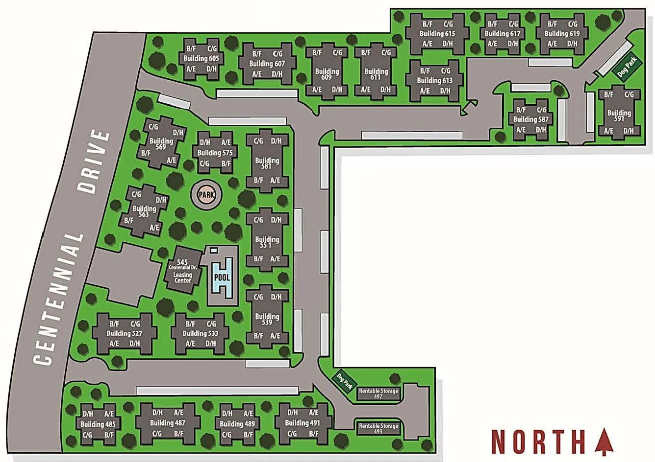 Available Units for Rent Centennial Place Apartments, Hanford CA