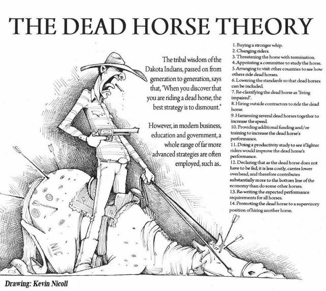 The Dead Horse Theory