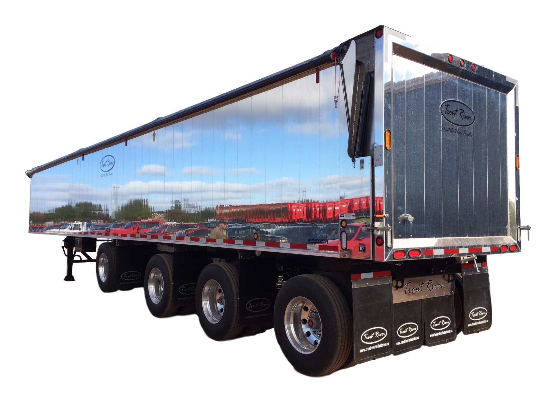 Trout River Live Bottom Trailers Shuttle Floor Trailer