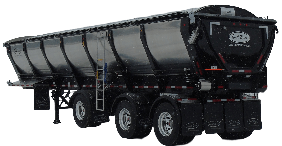 Trout River Live Bottom Trailers The Ultimate Road Builder