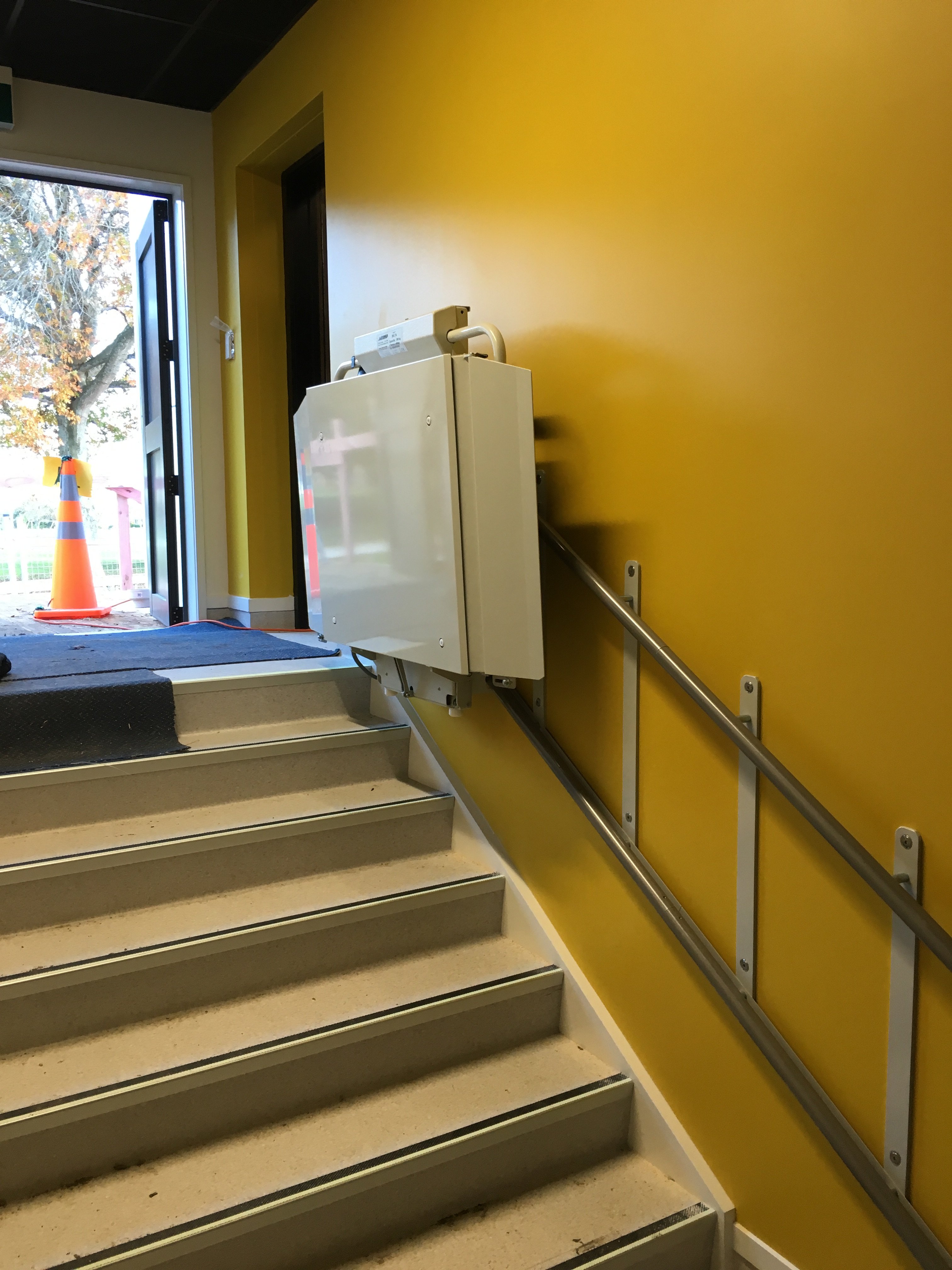 View of Lehner Wheelchair Platform