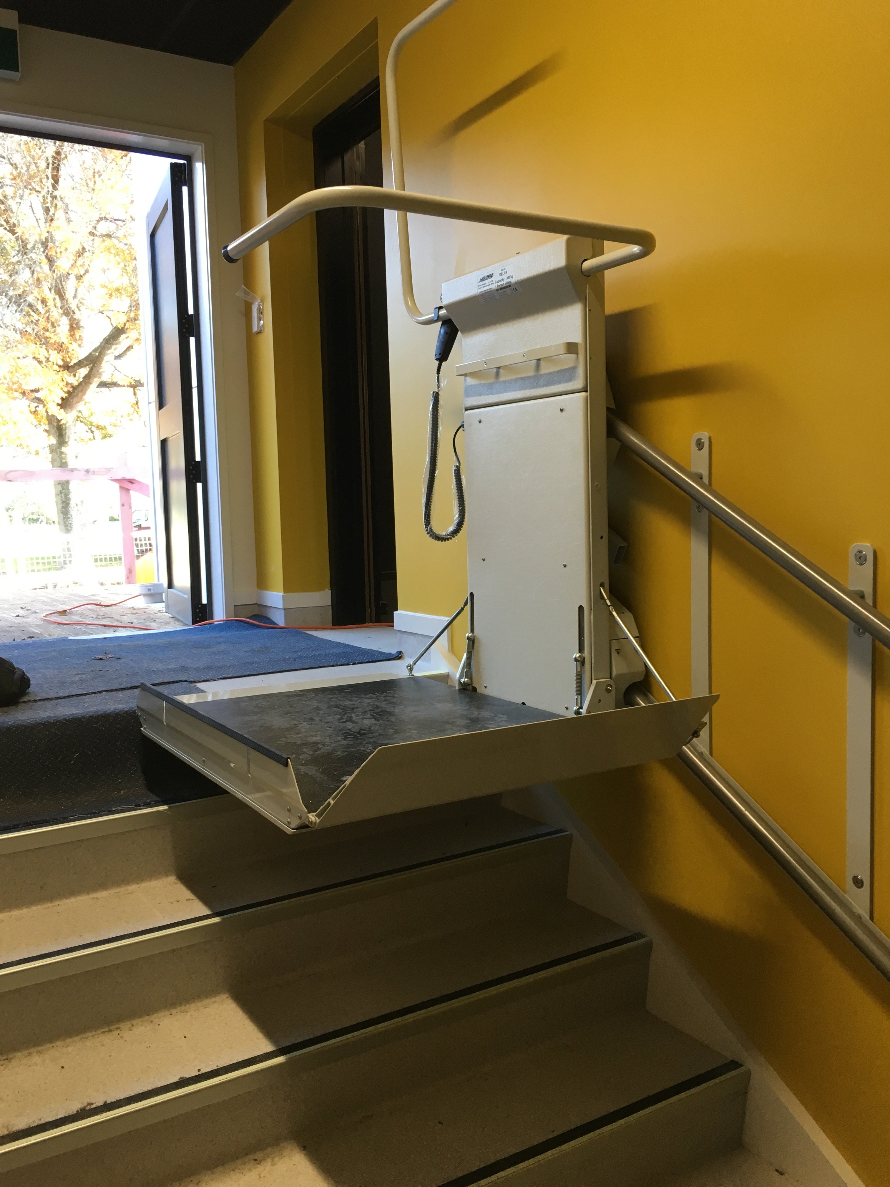 View of Lehner Wheelchair Platform