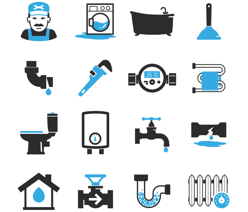 Plumbing Icons