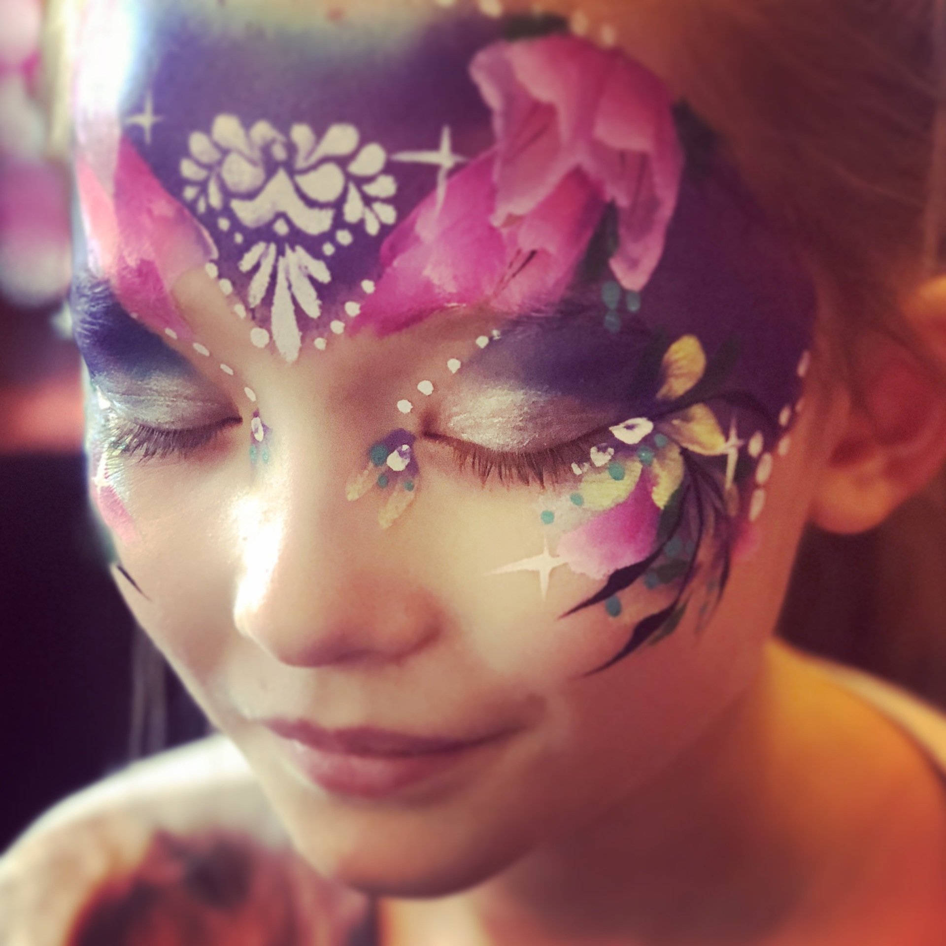 Face painting available in Guildford, Bracknell, and Camberley