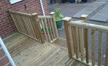 timber decking