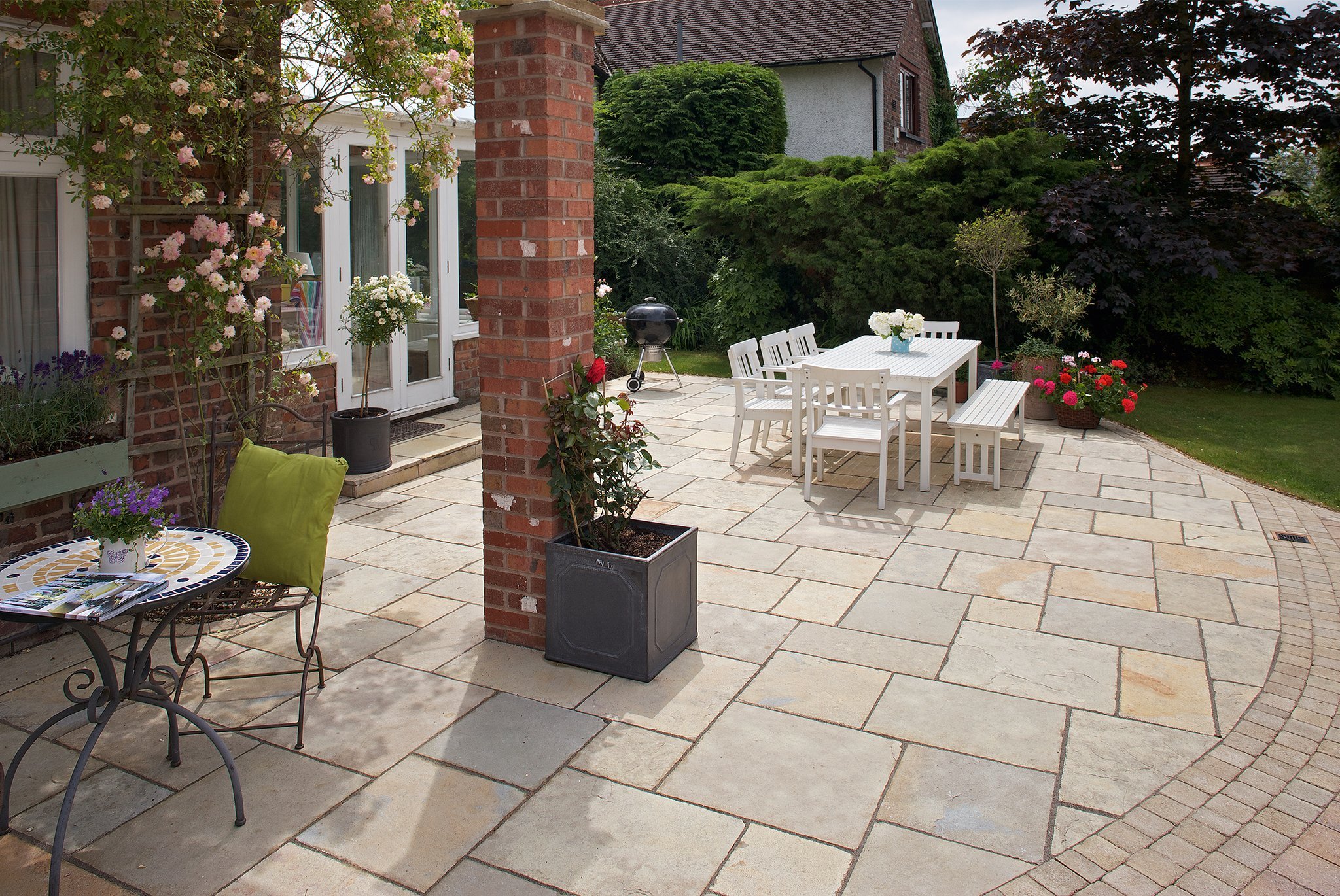 Patio installation