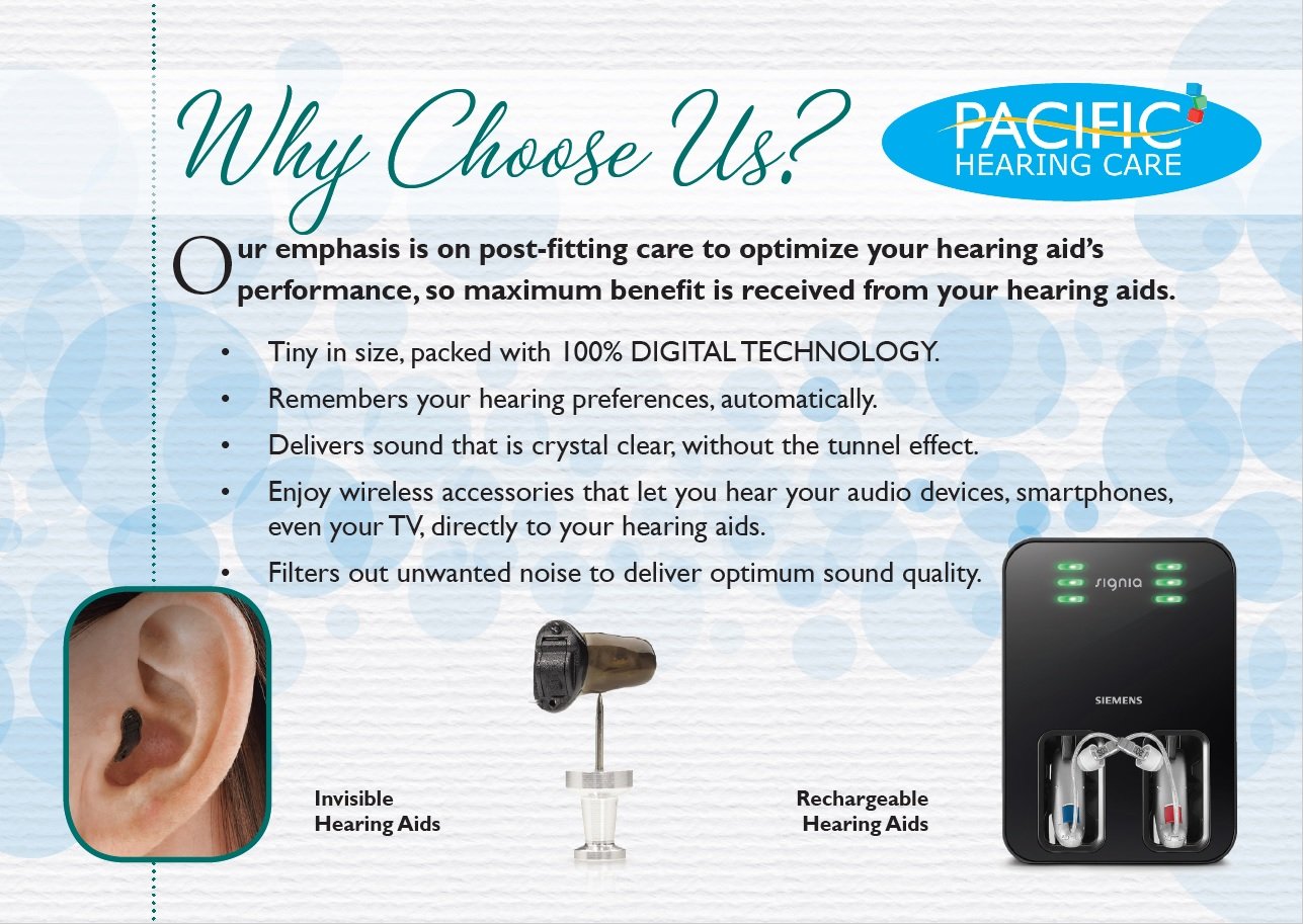 Hearing Aid Specials Honolulu, HI Pacific Hearing Care