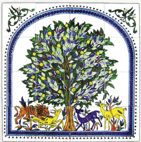 The tree of life tile