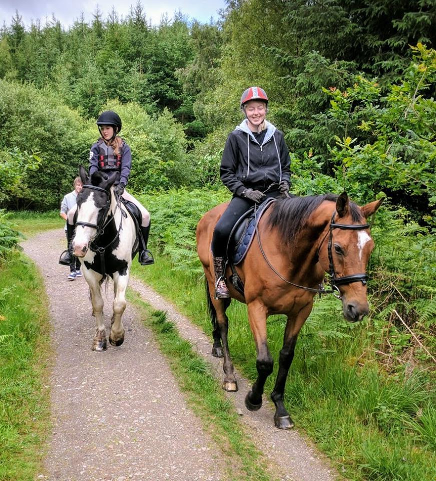Horse Holidays Dumfries & Galloway Scotland