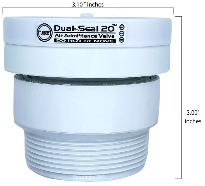 TUUBER™ air admittance valve technical specifications