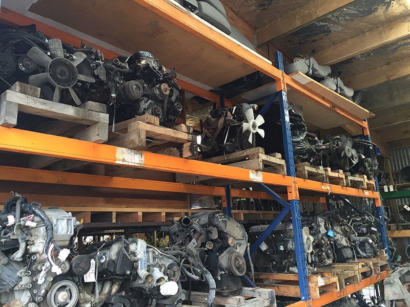 parts in car yard