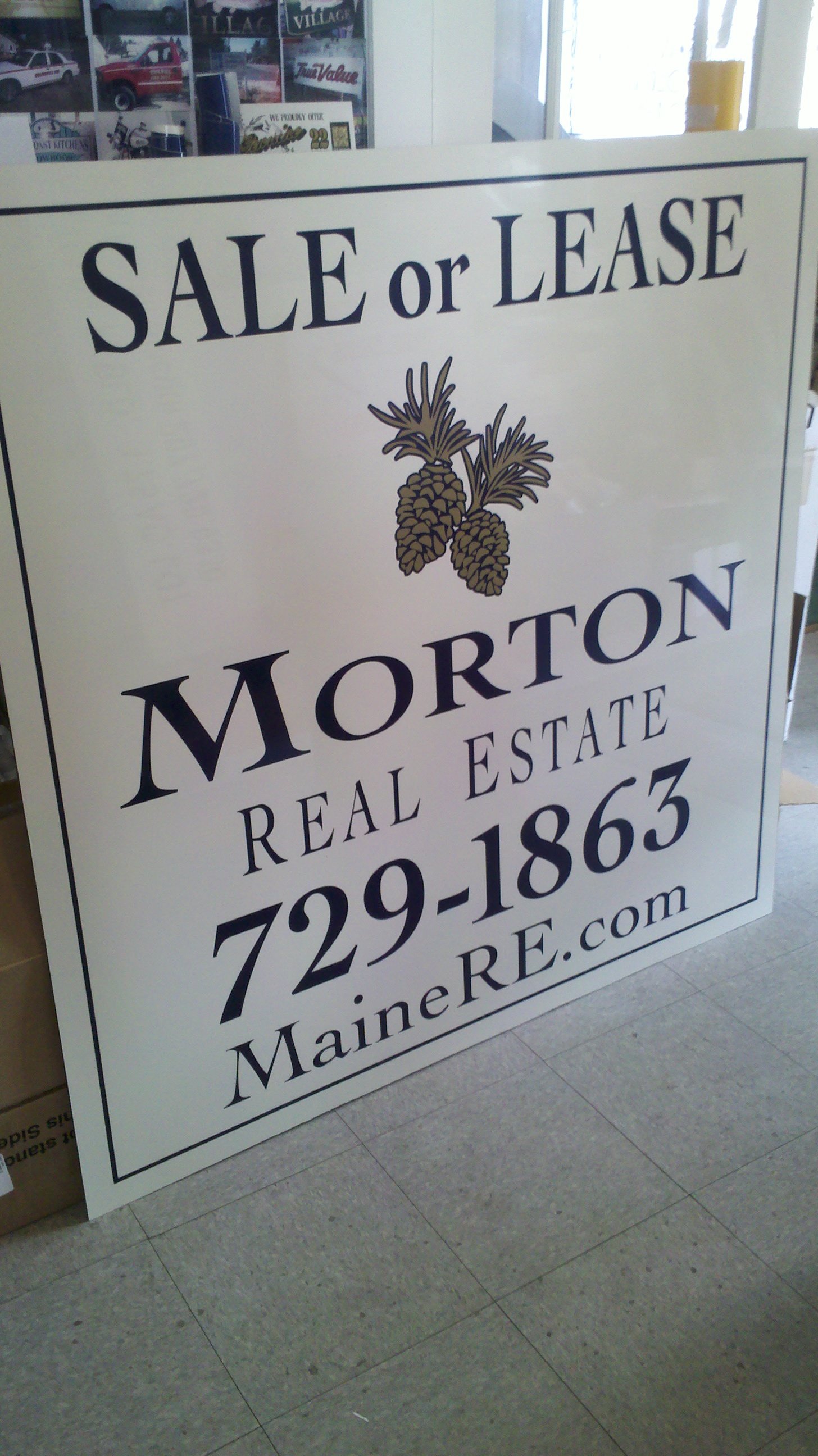 Sunset Signs Inc Bath, Brunswick, & Freeport, ME Yard Signs