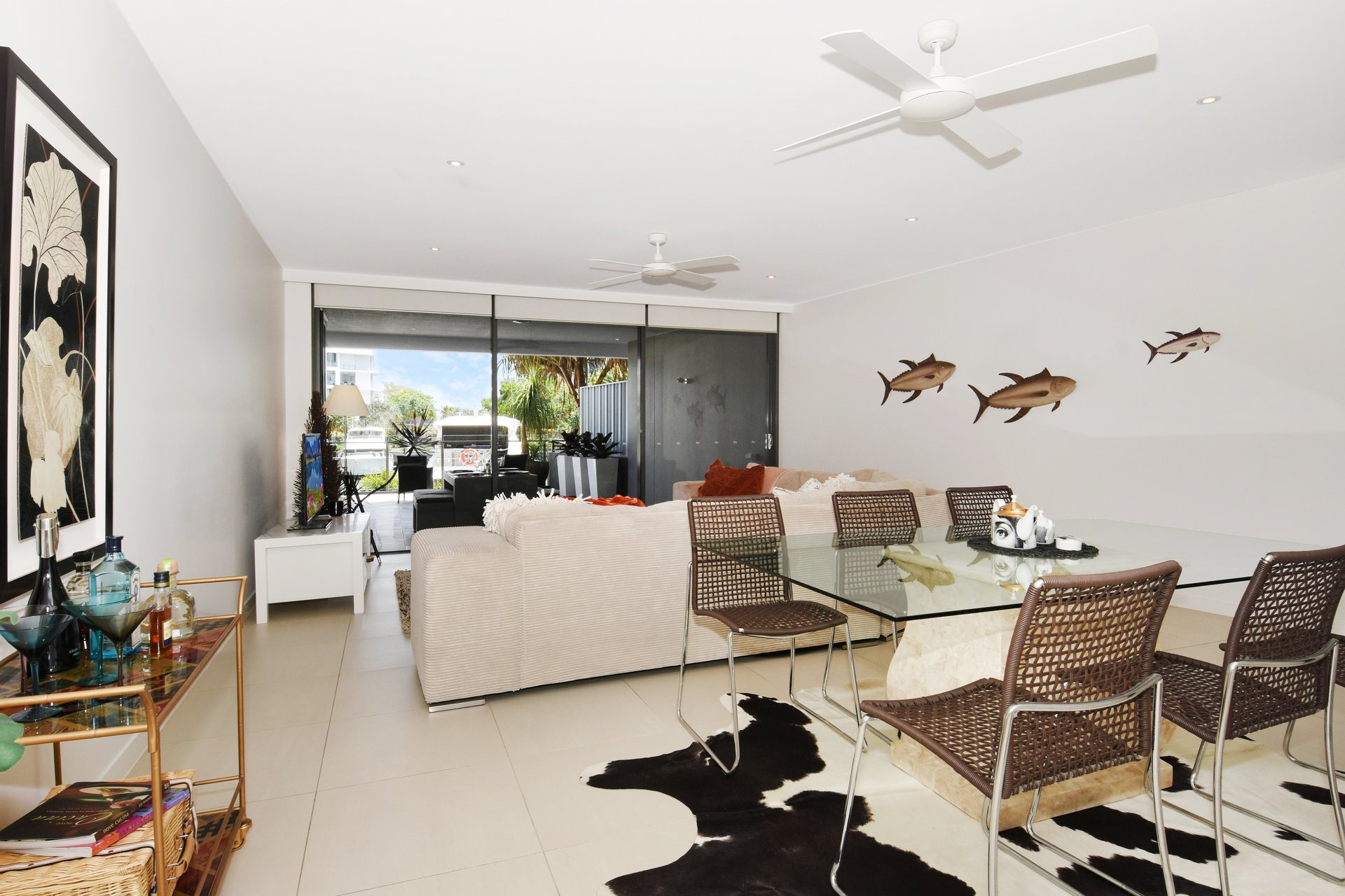 Interior view of the house for sale