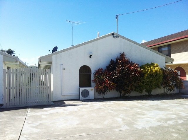 Exterior view of the house for sale