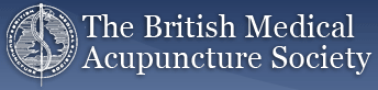 The logo of the British Medical Acupuncture Society
