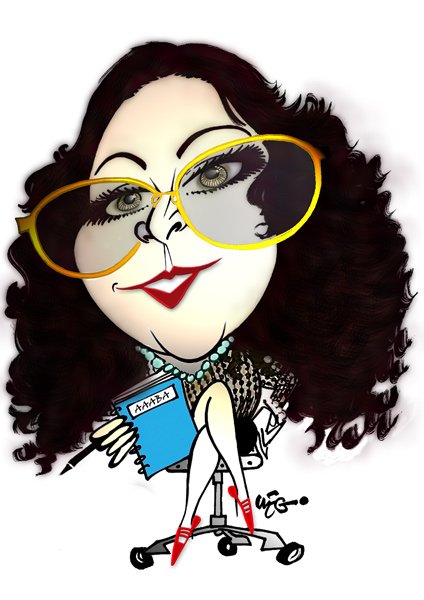 elisabeth schuhle Caricature