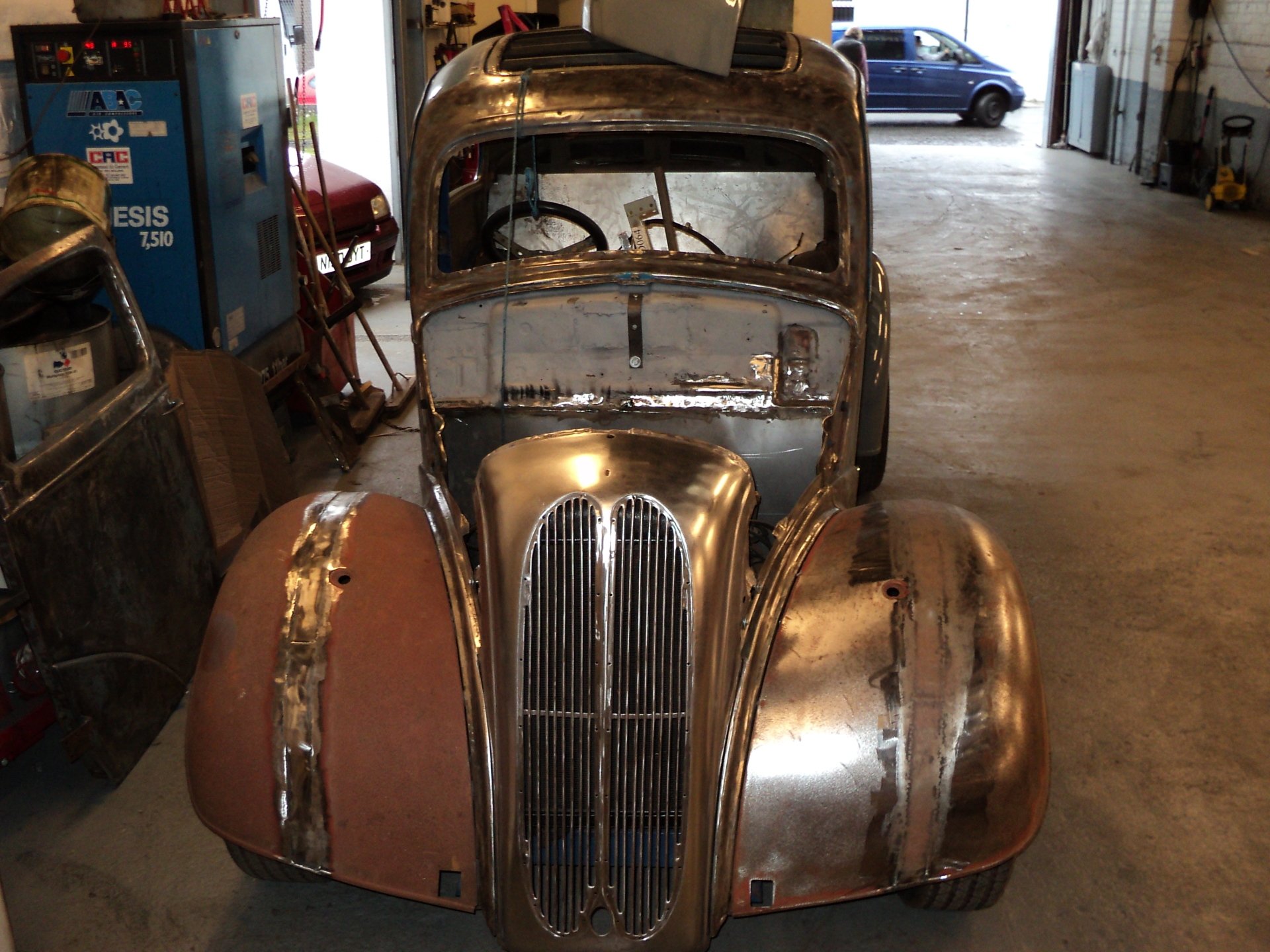 Classic car restoration Singh's Garage