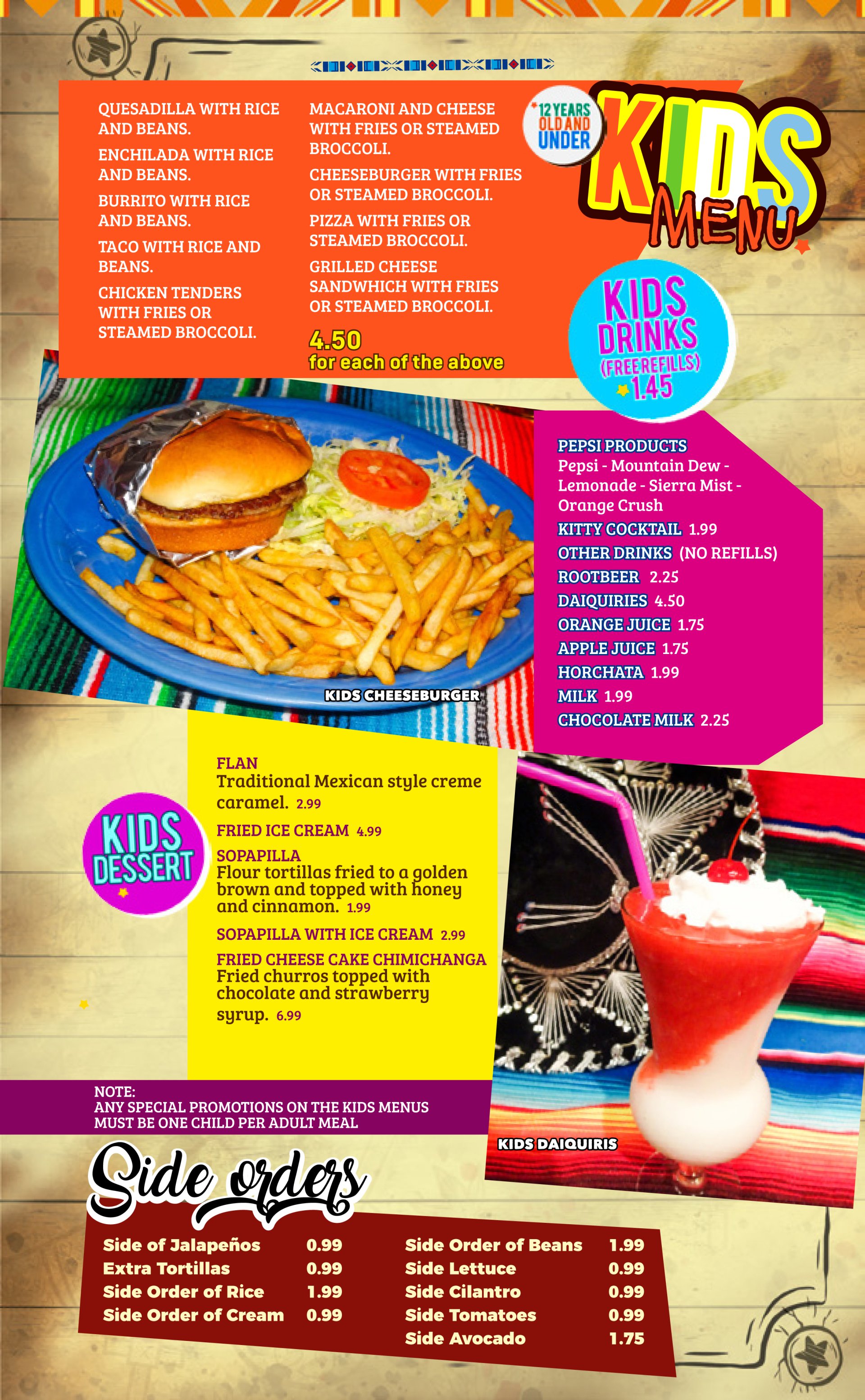 Mexican Restaurant Food, Greenville WI