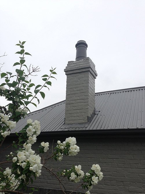 chimney removal and chimney restoration heritage slate roofing hobart australia